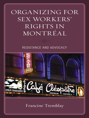 cover image of Organizing for Sex Workers' Rights in Montréal